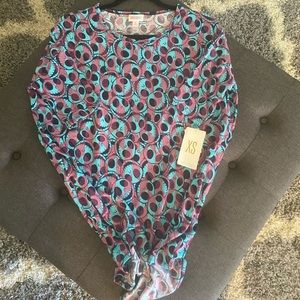 🎃LuLaRoe Irma size XS DisneyVillain collectionNWT